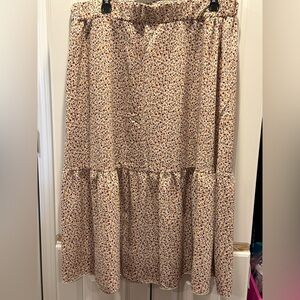 Floral Print Women's Skirt